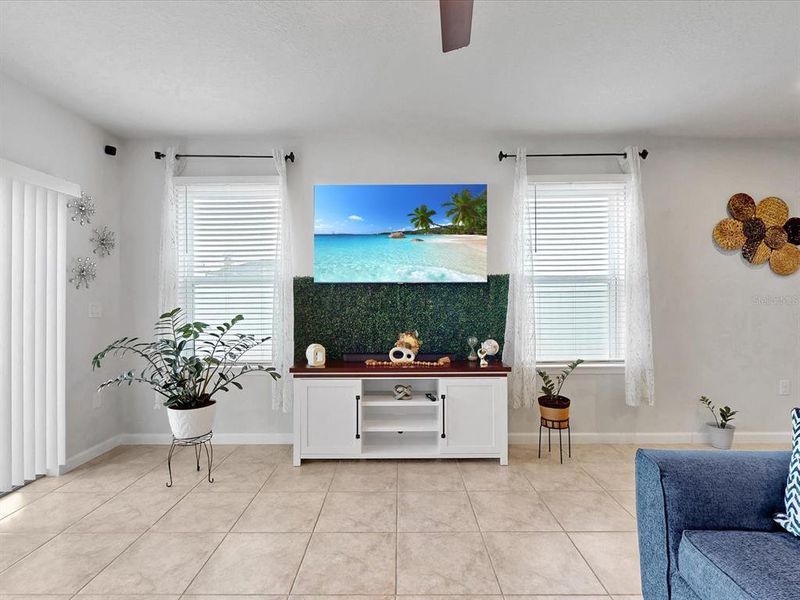 Furnished interior view inside a new home in , Davenport (Image 10).