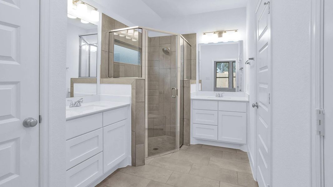 Furnished interior view inside a new home in Woodhavyn 40', Magnolia (Image 3). Furnished interior view inside a new home in Woodhavyn 40', Magnolia (Image 3).