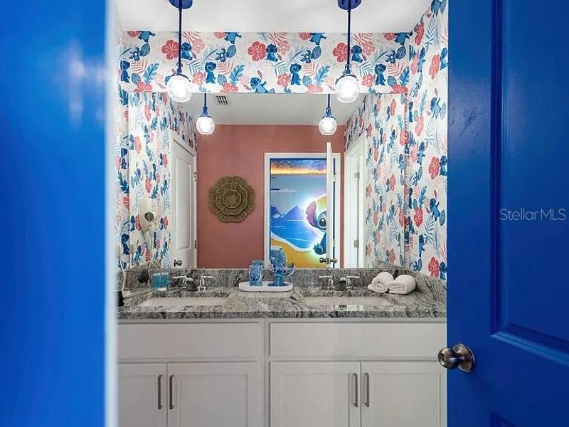 Furnished interior view inside a new home in , Kissimmee (Image 26).