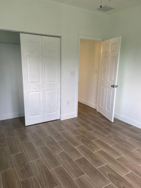 closet in bedroom