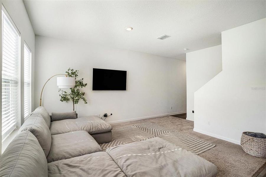 Furnished interior view inside a new home in , Dade City (Image 9). Furnished interior view inside a new home in , Dade City (Image 9).