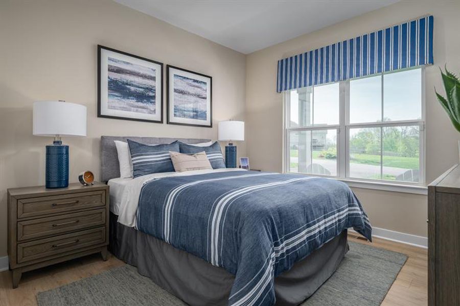 Representative furnished interior of a home built from the Cumberland by Ryan Homes in Arborvale, Fayetteville (Image 15).