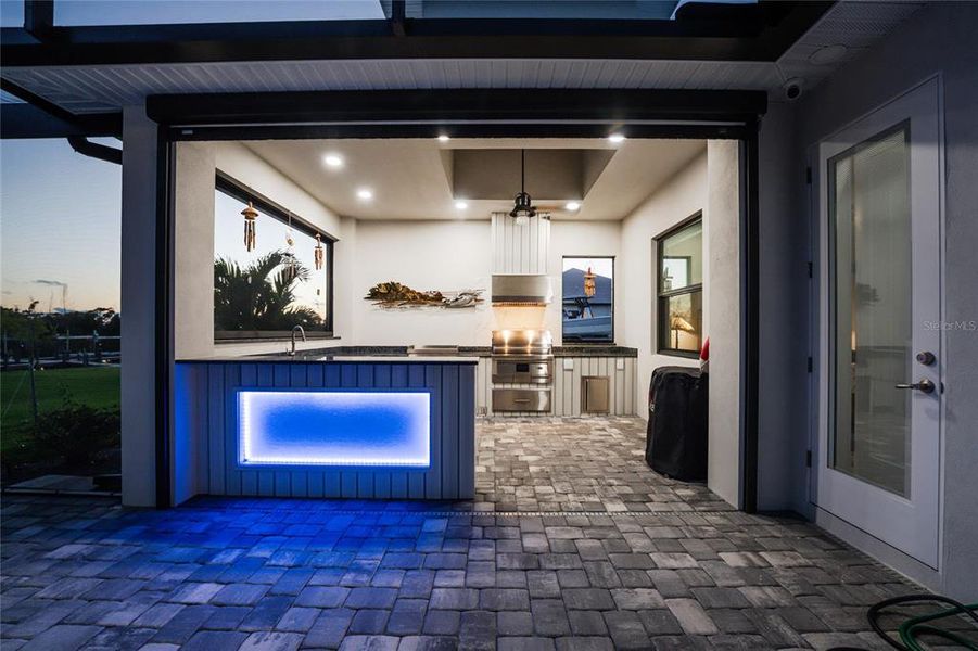 Exterior details and patio area of a home in , Port Charlotte (Image 35).