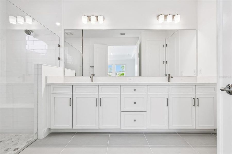 Furnished interior view inside a new home in Hawkstone, Sarasota (Image 6). Furnished interior view inside a new home in Hawkstone, Sarasota (Image 6).