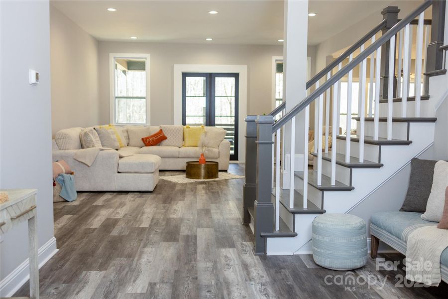 Furnished interior view inside a new home in , Charlotte (Image 10).