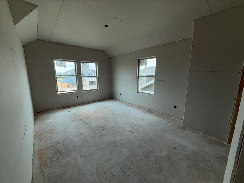 In-progress construction of a new home in Lariat, Liberty Hill, TX (Image 31).