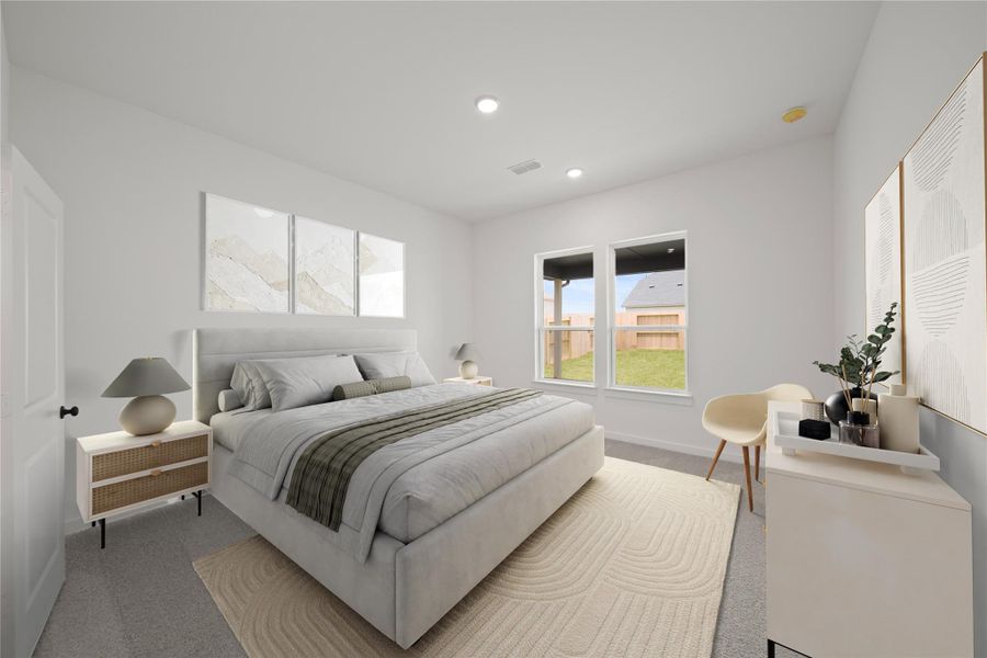 REPRESENTATIVE PHOTO *VIRTUALLY STAGED* MAIN BEDROOM REPRESENTATIVE PHOTO *VIRTUALLY STAGED* MAIN BEDROOM