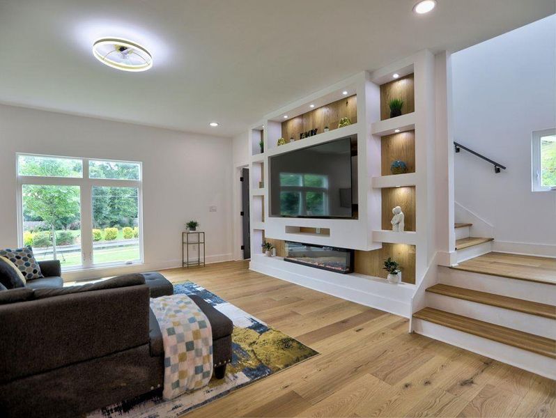 Furnished interior view inside a new home in , Smyrna (Image 34).