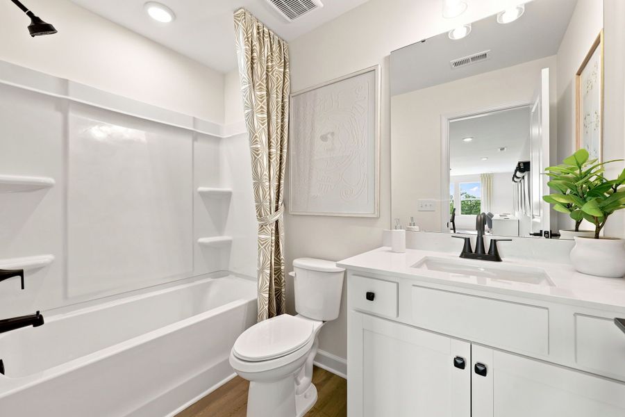 Representative furnished interior of a home built from the The Beech by Davidson Homes LLC in Montrose, Aberdeen (Image 51).