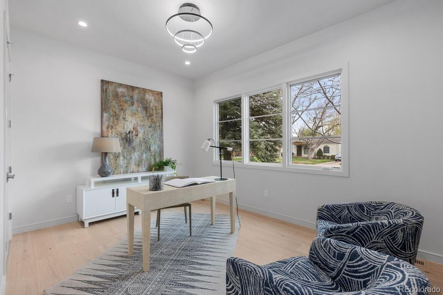 Furnished interior view inside a new home in , Denver (Image 16).