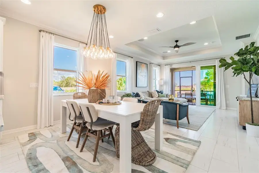 Furnished interior view inside a new home in Kings Gate, Port Charlotte (Image 4).