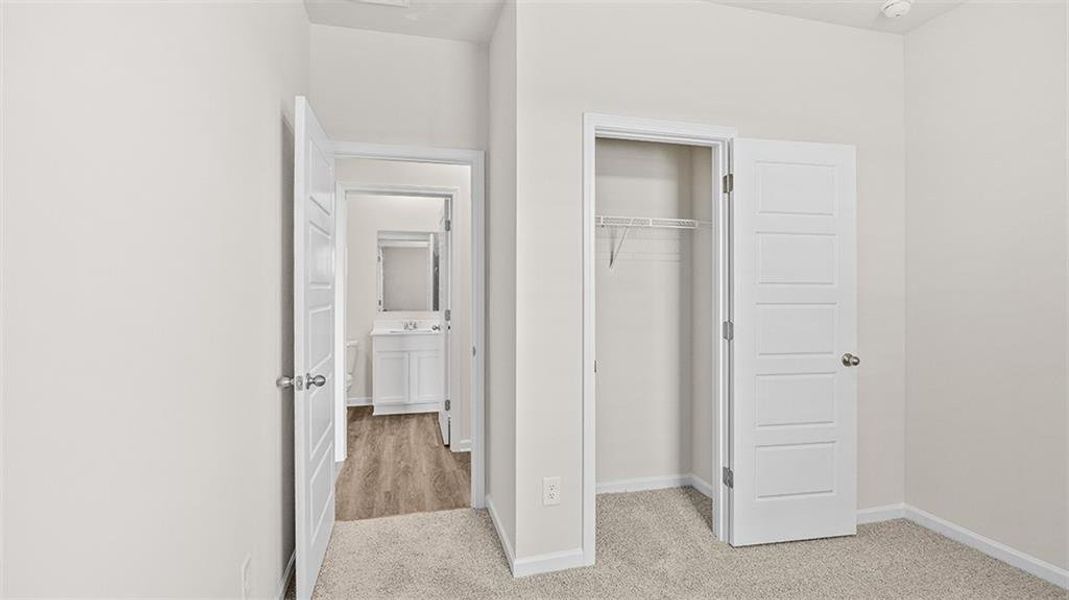 Spacious, unfurnished interior of a new home in Remington Chase, Perry (Image 22).