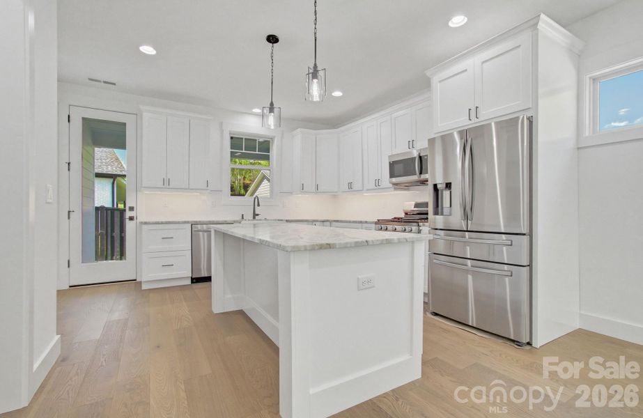 Furnished interior view inside a new home in , Hendersonville (Image 5).