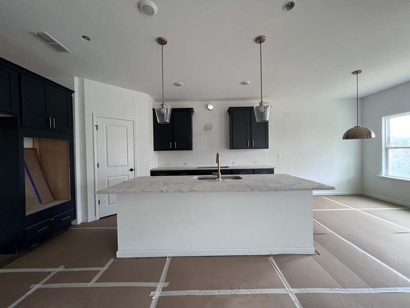 Kitchen featuring Artisan Collection Finishes Construction Progress