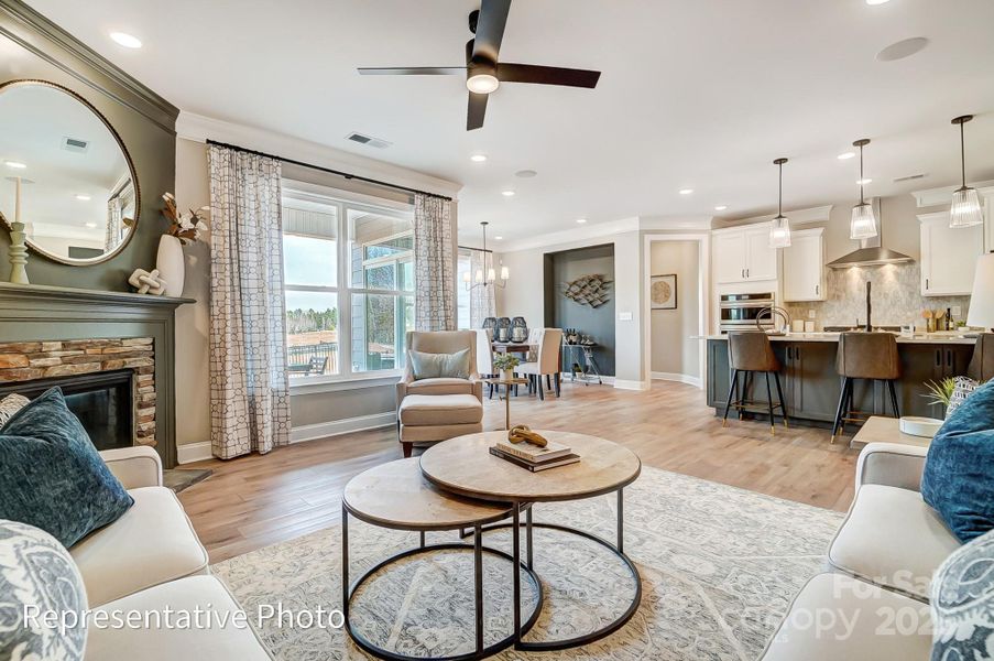 Furnished interior view inside a new home in , Sherrills Ford (Image 21). Furnished interior view inside a new home in , Sherrills Ford (Image 21).