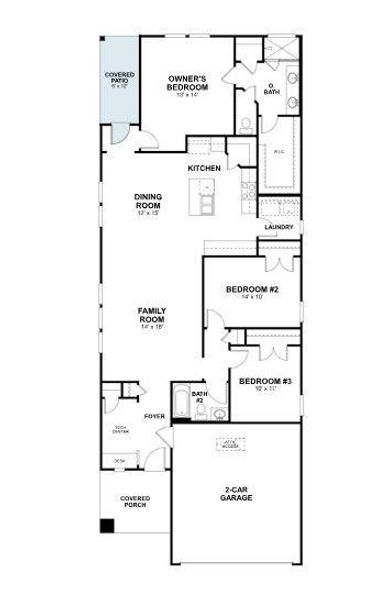 2D floor plan layout of this home in Heritage, Dripping Springs, TX (Image 4). 2D floor plan layout of this home in Heritage, Dripping Springs, TX (Image 4).