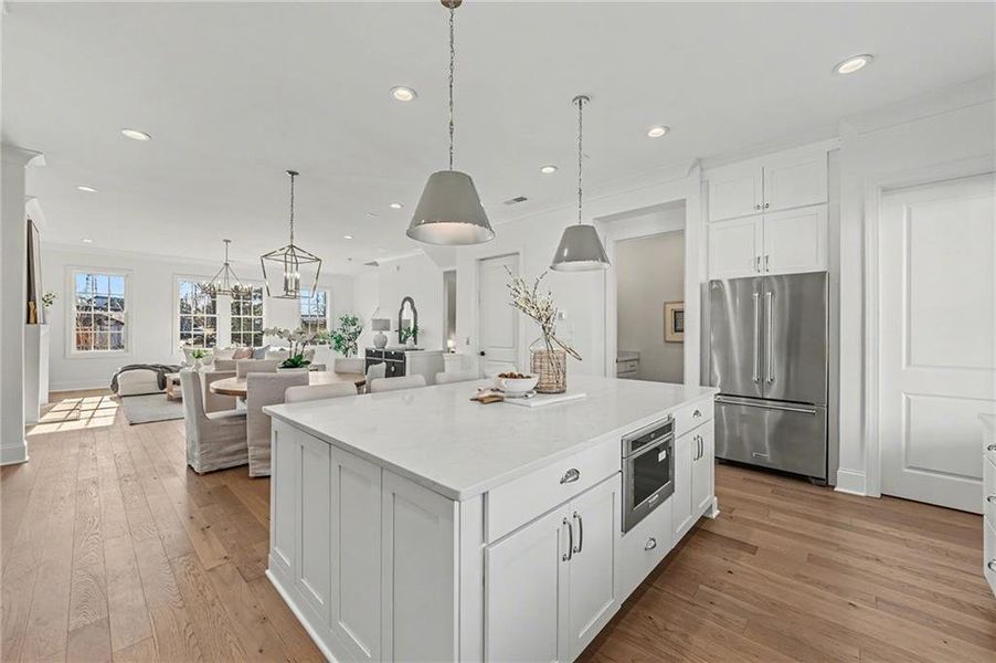 Furnished interior view inside a new home in , Alpharetta (Image 7).
