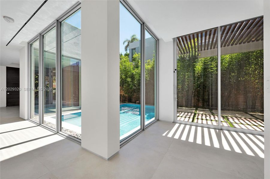 Exterior details and patio area of a home in , Miami (Image 23).