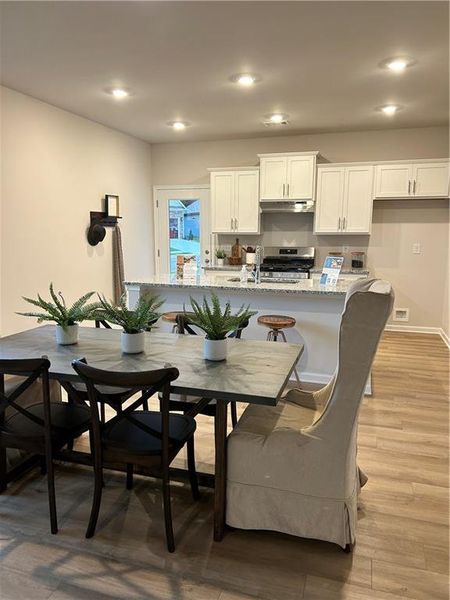 Furnished interior view inside a new home in Villages at Cedar Hill, Dallas (Image 3).