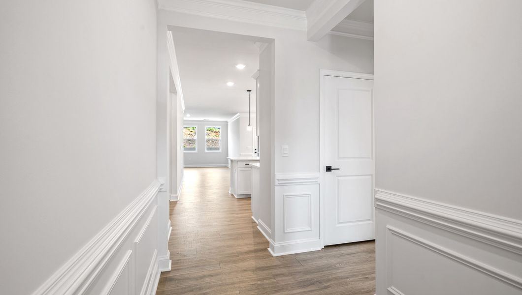 Spacious, unfurnished interior of a new home in The Villas at Pine Valley, Boiling Springs (Image 2).