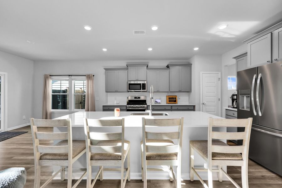 Furnished interior view inside a new home in , Summerville (Image 27). Furnished interior view inside a new home in , Summerville (Image 27).