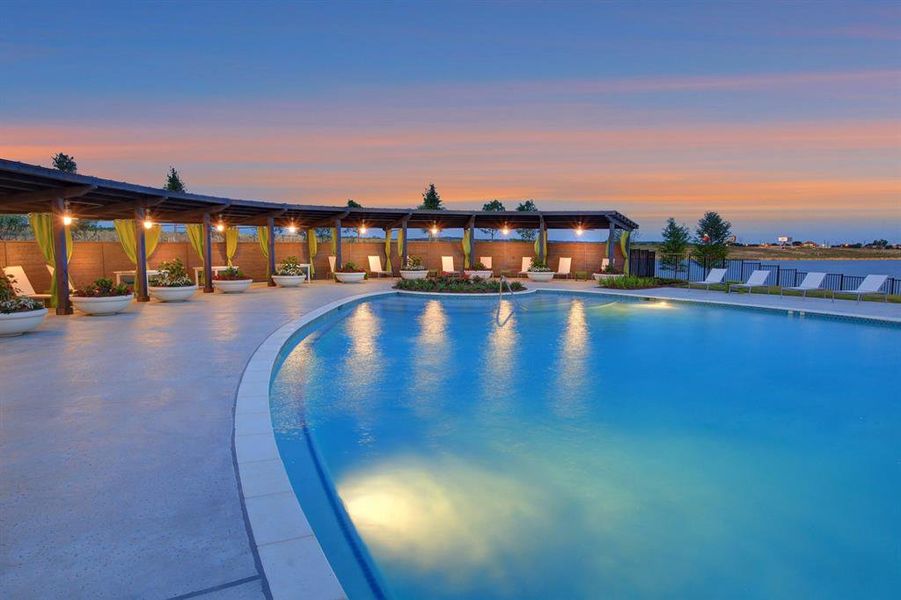 The Splash Pool featuring a patio area