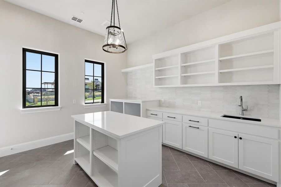 Furnished interior view inside a new home in , Bartonville (Image 9).