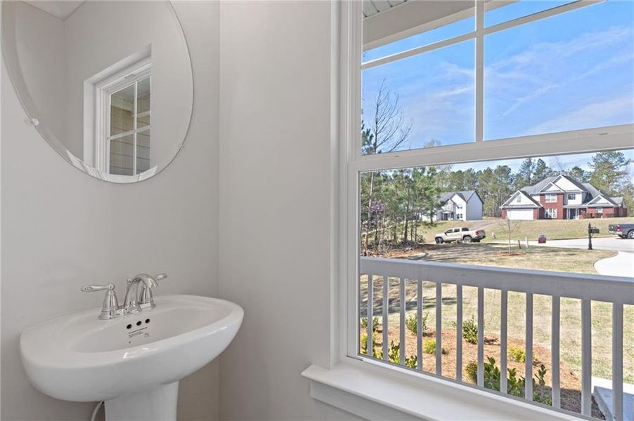 Furnished interior view inside a new home in High Shoals, Dallas (Image 10).