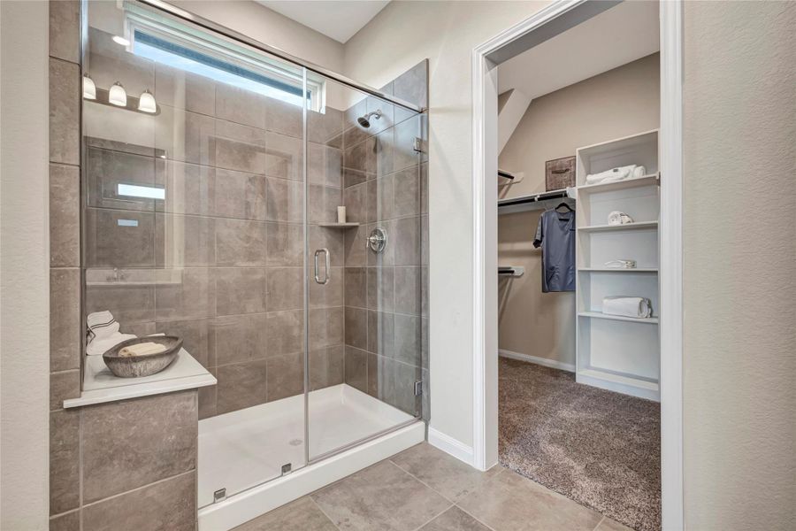 Furnished interior view inside a new home in Montgomery Oaks - Premier, Conroe (Image 19). Furnished interior view inside a new home in Montgomery Oaks - Premier, Conroe (Image 19).
