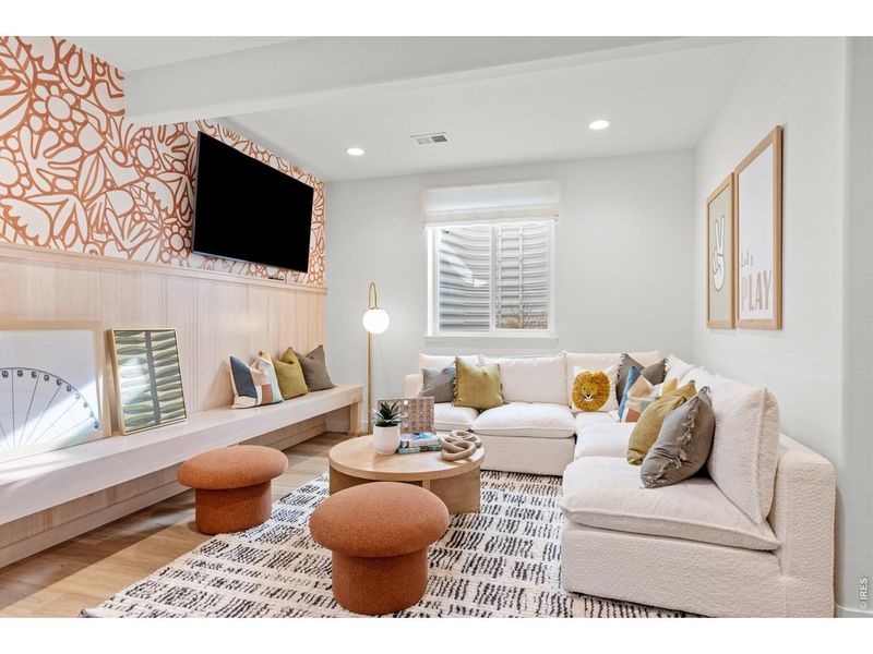 Furnished interior view inside a new home in Barefoot Lakes, Firestone (Image 27).