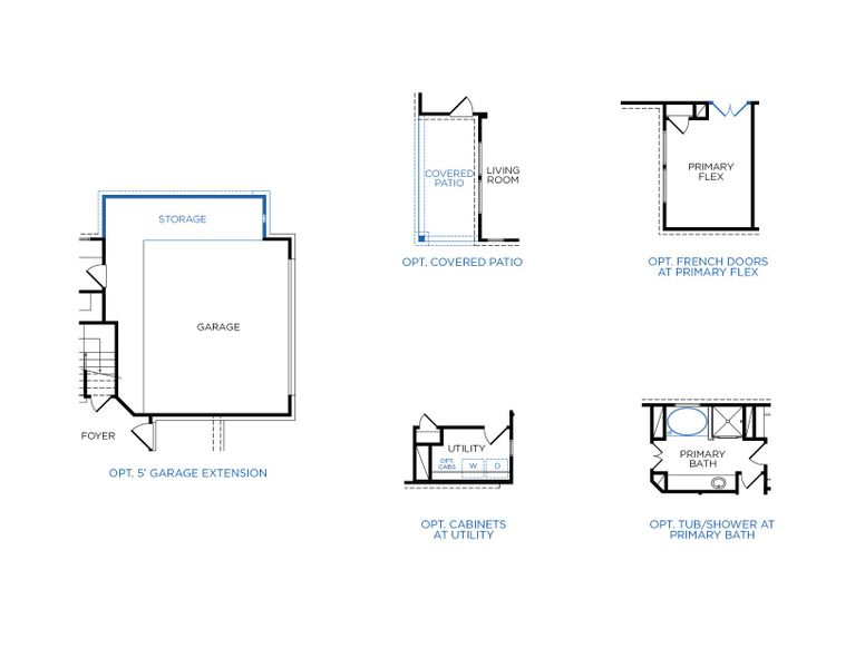 2D floor plan layout for the Wimberly by Tricoast Homes in La Segarra 40', Brookshire, TX (Image 26). 2D floor plan layout for the Wimberly by Tricoast Homes in La Segarra 40', Brookshire, TX (Image 26).