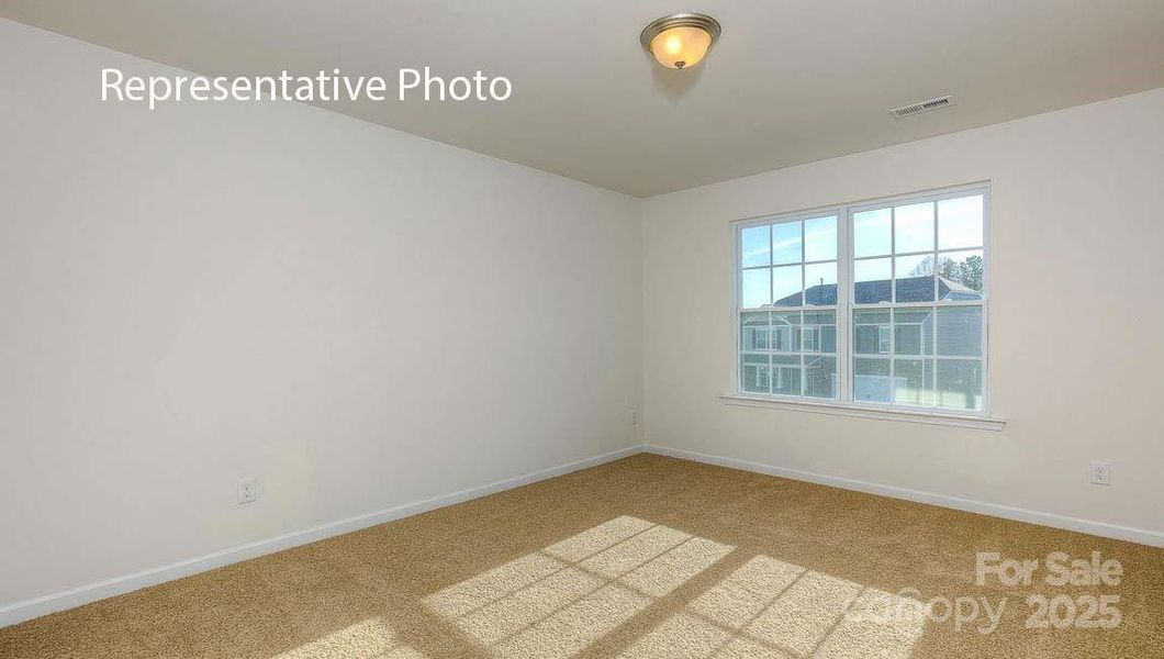 Spacious, unfurnished interior of a new home in Secrest Commons, Monroe (Image 32).
