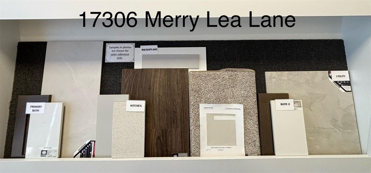 Sample of building materials used in homes in Jubilee 40', Hockley (Image 27). Sample of building materials used in homes in Jubilee 40', Hockley (Image 27).