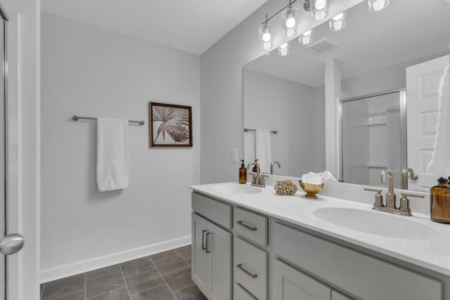 Representative furnished interior of a home built from the Fisher by Parkside Builders in Anderson Park, Hendersonville (Image 19). Representative furnished interior of a home built from the Fisher by Parkside Builders in Anderson Park, Hendersonville (Image 19).