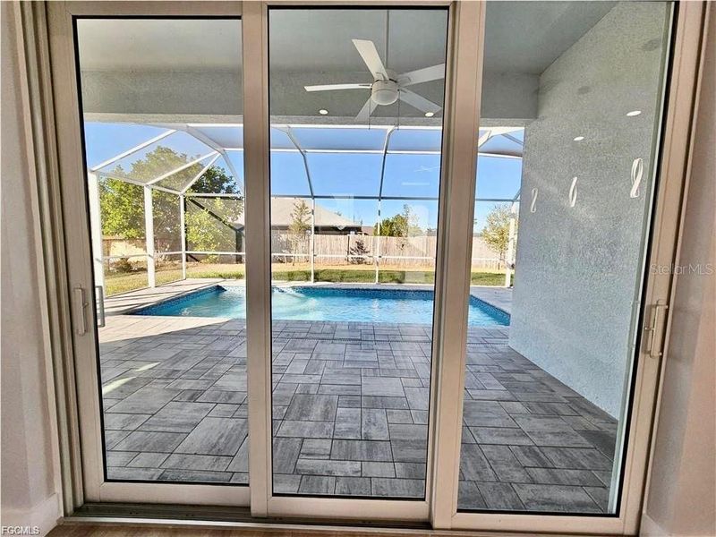 Exterior details and patio area of a home in , Cape Coral (Image 27).
