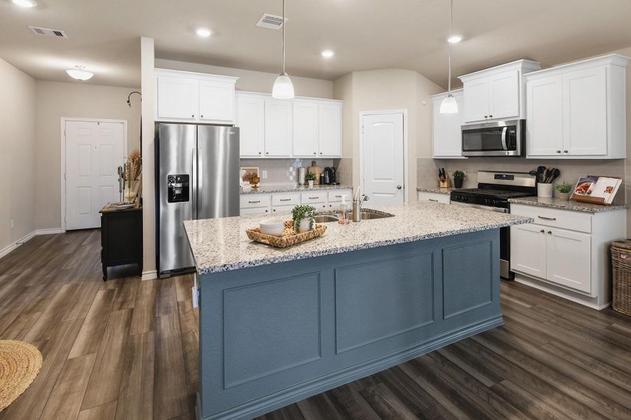 Furnished interior view inside a new home in , College Station (Image 12).