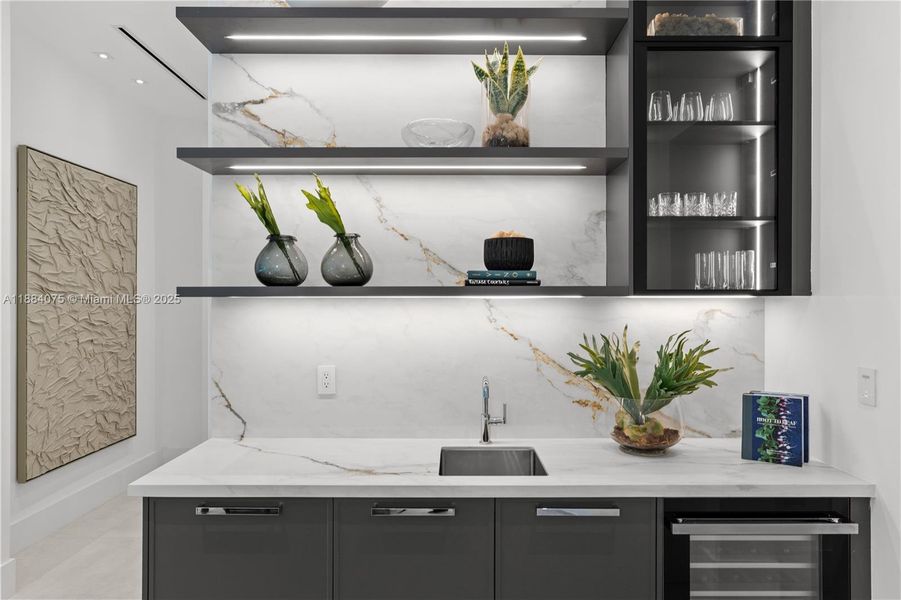 Close-up of interior finishes inside a home in , Miami (Image 19).