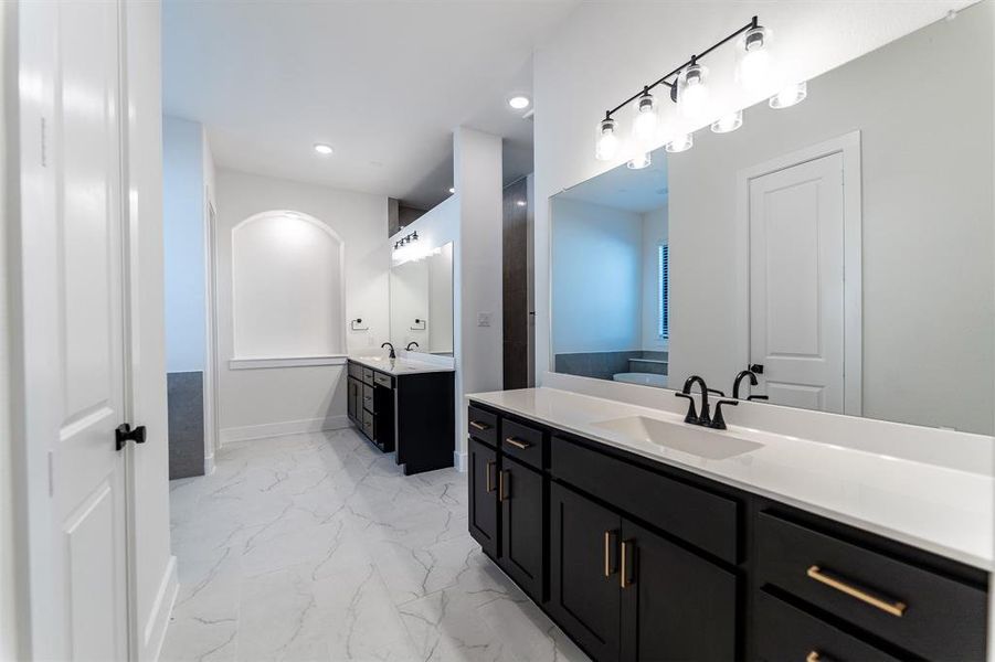 Furnished interior view inside a new home in Sonoma Verde, Rockwall (Image 7).