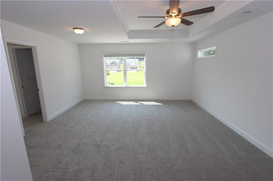 Spacious, unfurnished interior of a new home in Clark Farms, Flowery Branch (Image 16).