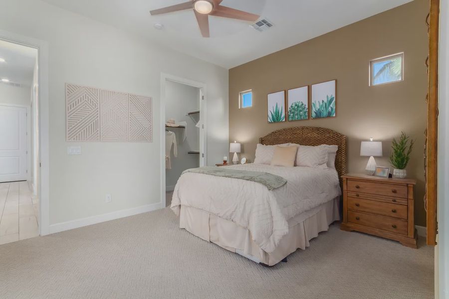 Furnished interior view inside a new home in Bellero Estates, Queen Creek (Image 12).