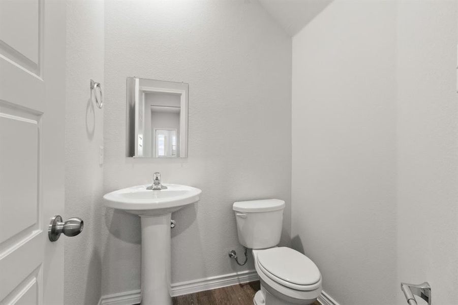 Furnished interior view inside a new home in Retreat at Fossil Creek, Fort Worth (Image 5).