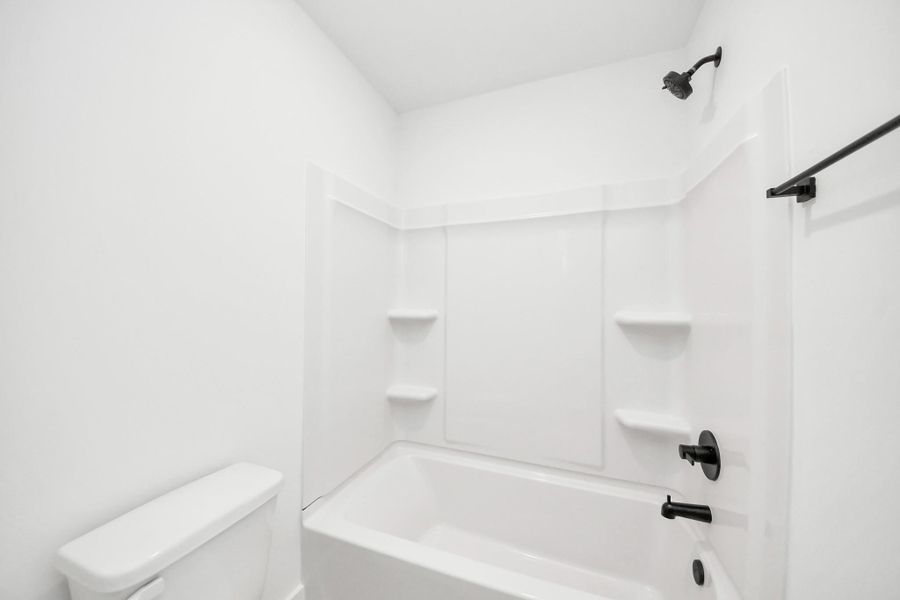 Tub/shower combo in secondary bath