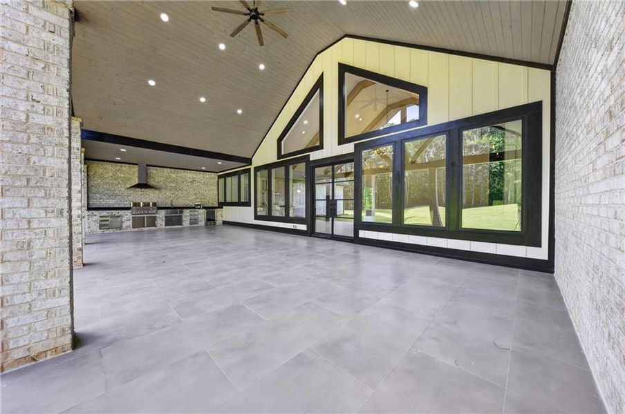 Exterior details and patio area of a home in , Monroe (Image 30).