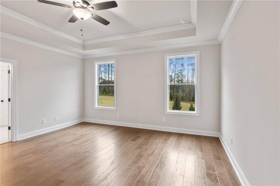 Spacious, unfurnished interior of a new home in Waterside Townhomes, Peachtree Corners (Image 34).