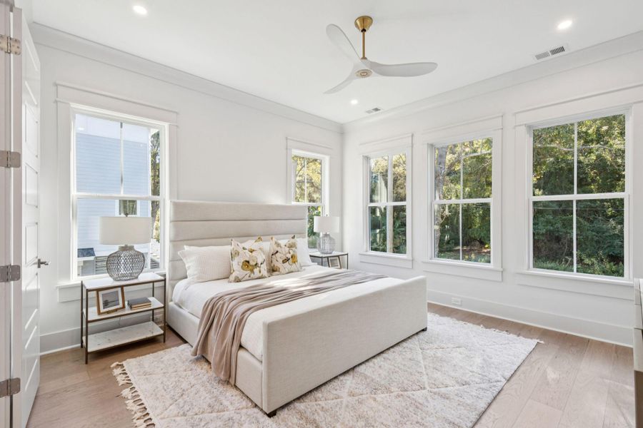 Furnished interior view inside a new home in , Johns Island (Image 19).