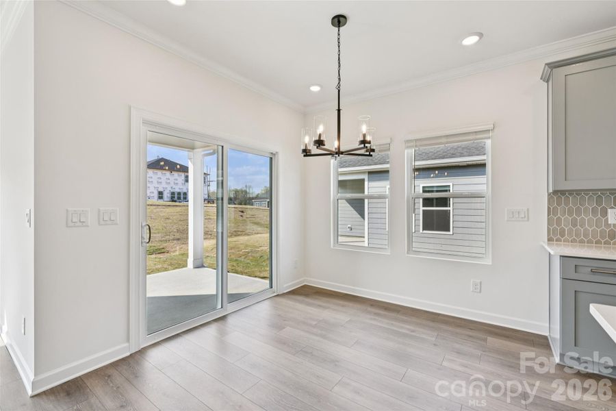 Photo is not of the actual home but is an inspirational photo of builder’s model home and may depict options, furnishings, and/or decorator features that are not included.