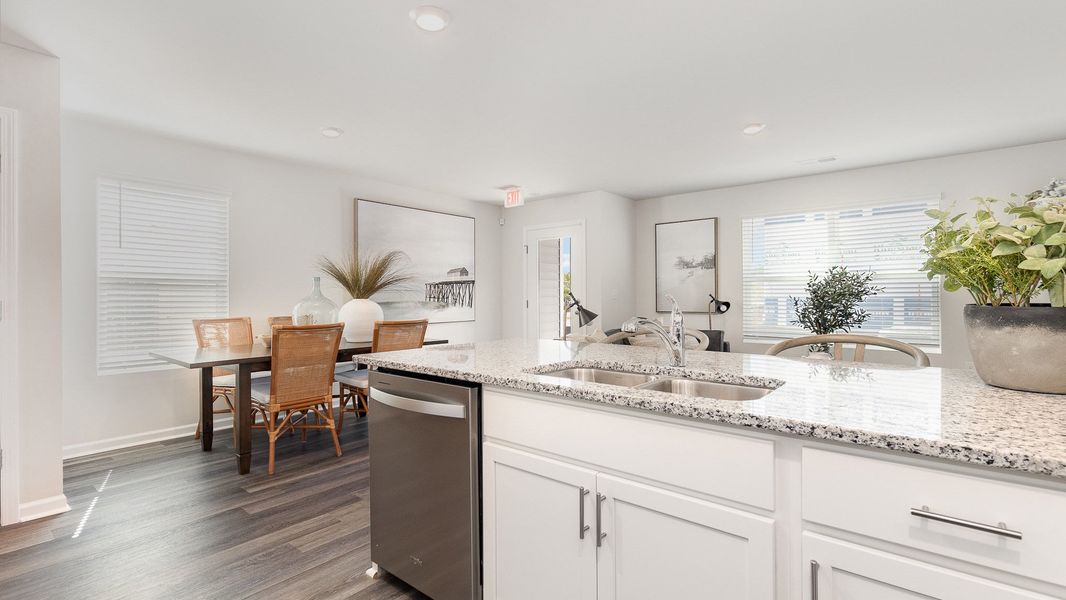 Furnished interior view inside a new home in The Cove at Glenns Bay, Surfside Beach (Image 5).