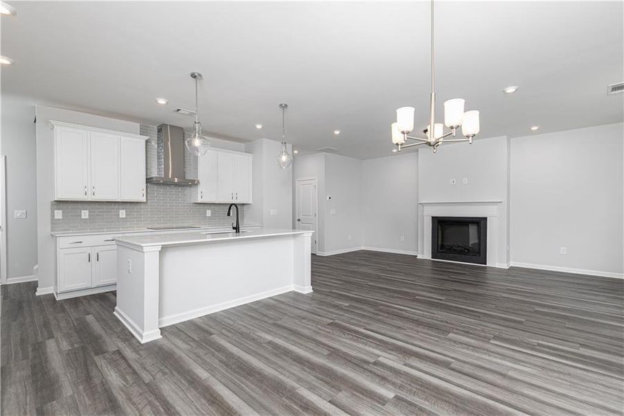 Spacious, unfurnished interior of a new home in Rhodes Glen, Lawrenceville (Image 13).