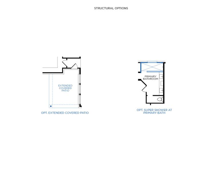 2D floor plan layout for the Prevost by Tricoast Homes in Sunterra 50s, Katy, TX (Image 5). 2D floor plan layout for the Prevost by Tricoast Homes in Sunterra 50s, Katy, TX (Image 5).