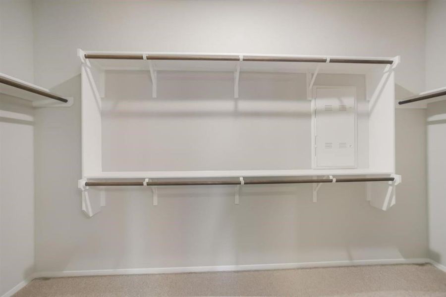 Spacious, unfurnished interior of a new home in Oaks at San Gabriel, Georgetown (Image 12).